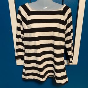 White House black market striped shirt